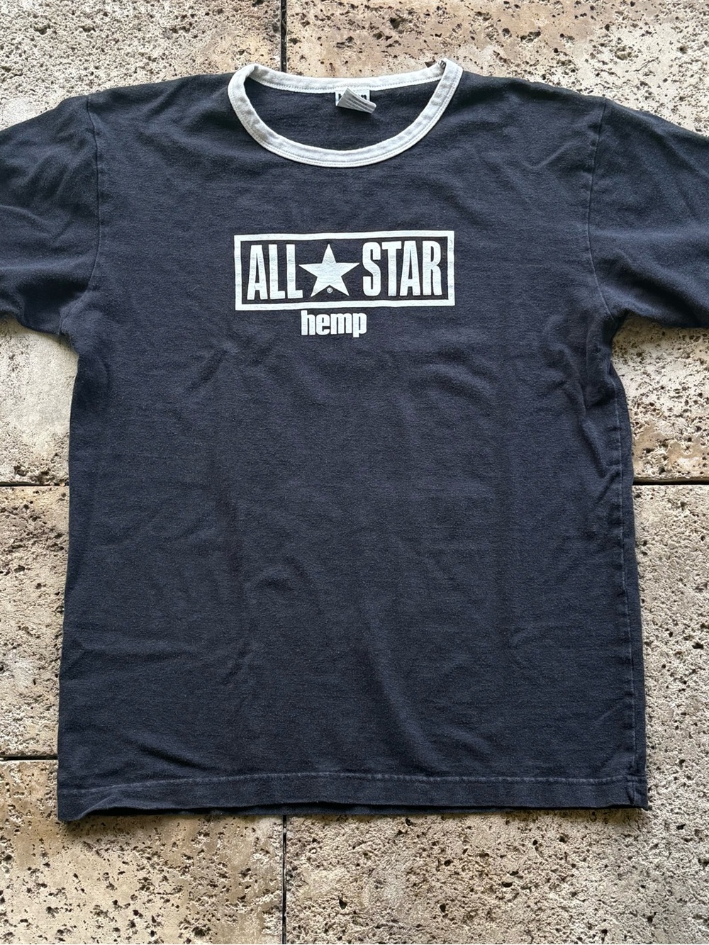 Converse All Star Hemp MEDIUM Y2K Vintage T Shirt